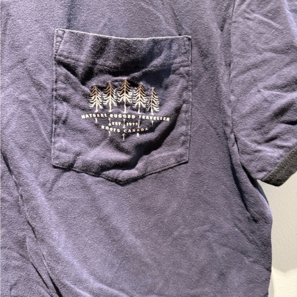 Roots Women's Dark Blue Short Sleeve Tee - Picture 2 of 8